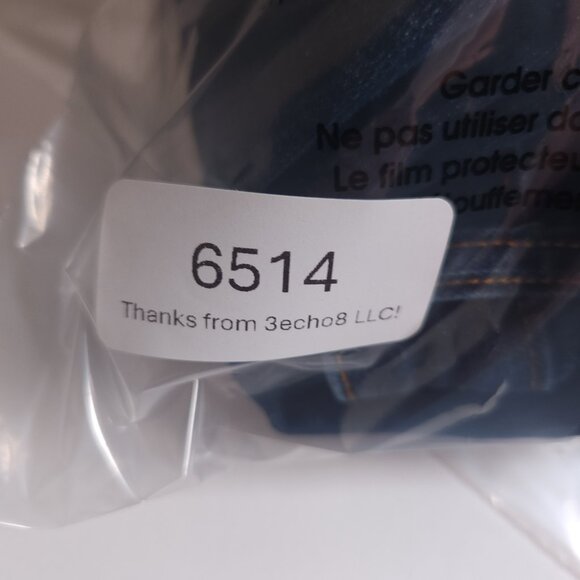 Pilcro and the Letterpress Stet Slim Leg Blue Jeans Womens Size 29 FLAWS - Picture 16 of 16